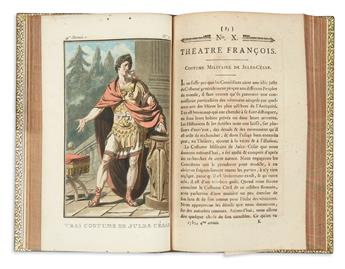 (COSTUME.) dAuberteuil, Michel Rene; and Charnois, J.C. le Vacher de (eds.)  Costumes et Annales des Grands Theatres de Paris.